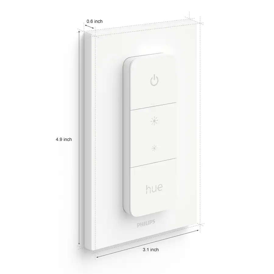 Philips Hue Dimmer Switch White 562777 - Best Buy