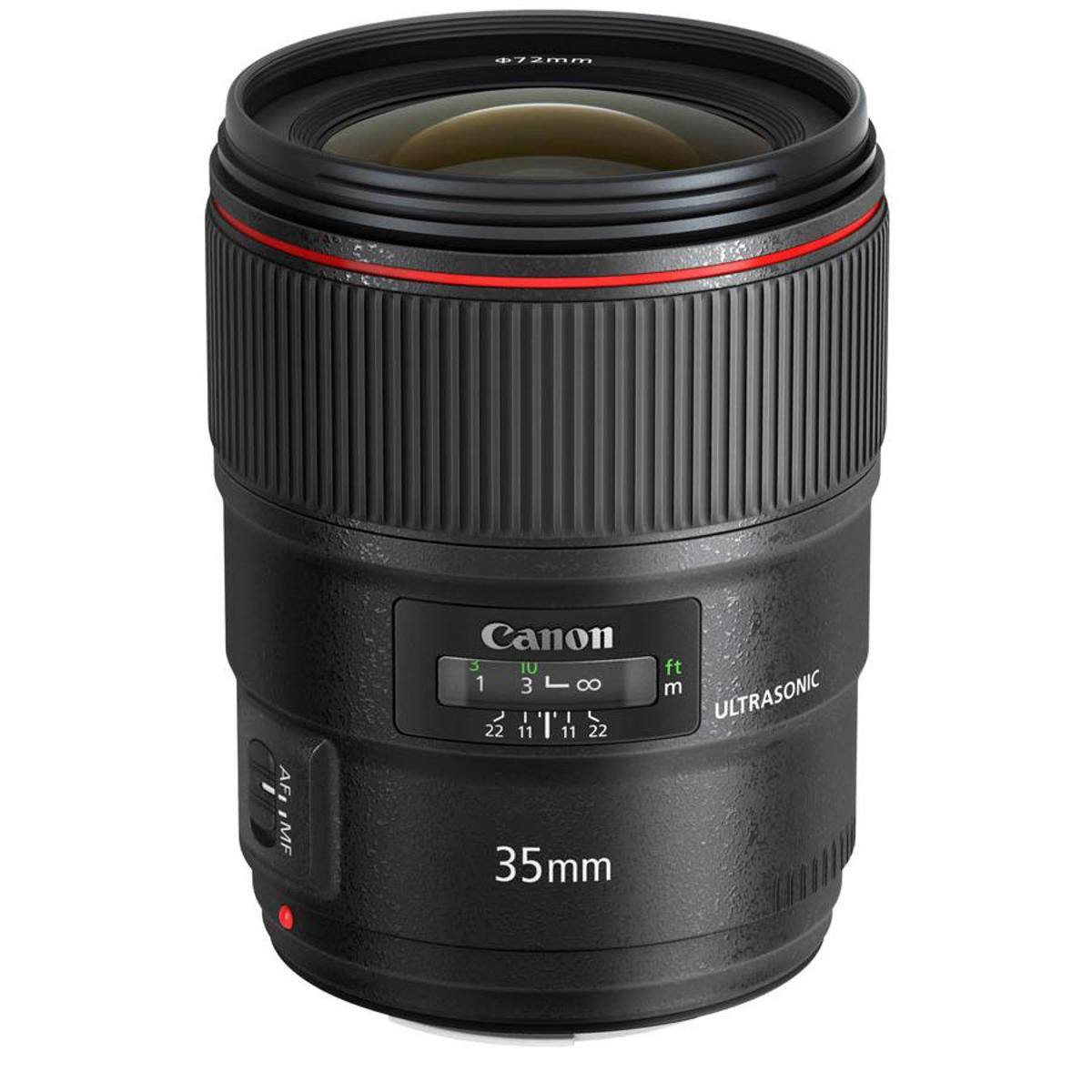 72mm  
AFI IMF  
Canon 35mm 1:1.4 L II L  
22 11 11 22  
35mm  
ft m ULTRASONIC