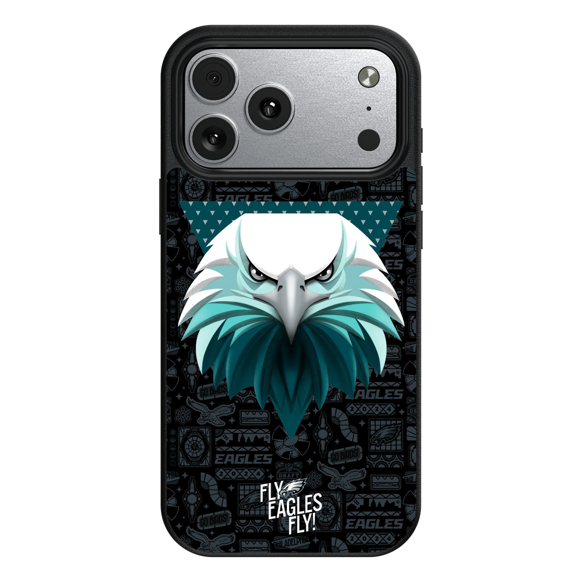 Keyscaper - NFL - Philadelphia Eagles iPhone Magnetic Bump Case - 17 Pro Max - Black price history on PriceWatchPro