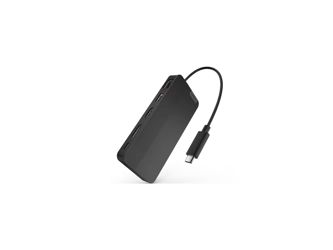 Alt View 1. Lenovo - Lenovo USB-C Dual Display Travel Dock without Adapter.