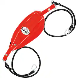 TITLE Boxing - Pro Mex Professional Double End Bag - 5" x 9" - Red