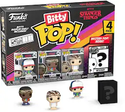 Funko Bitty POP!: Stranger Things SZN1 - Dustin 4-Pack - Collectibles