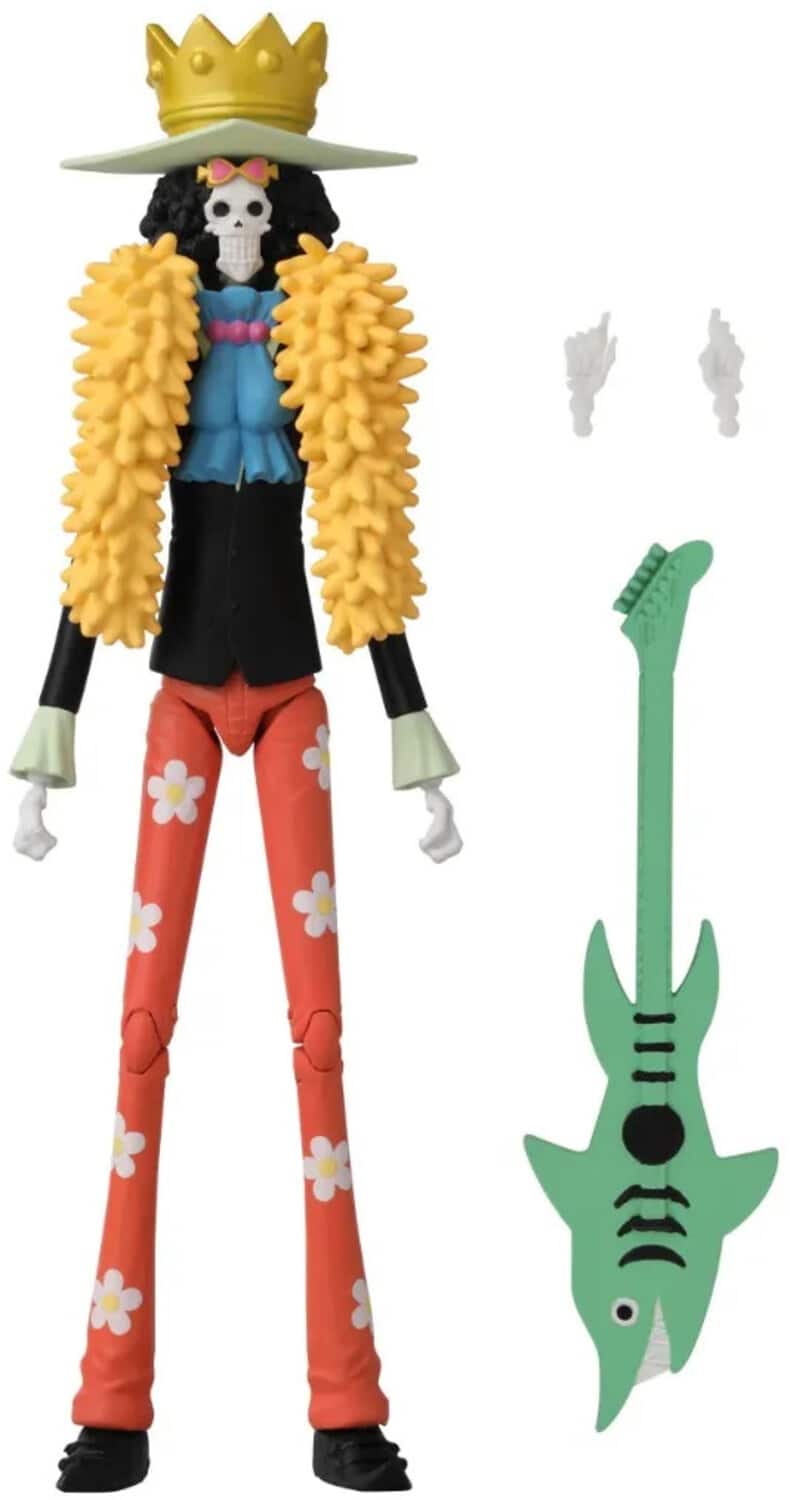 Bandai One Piece Anime Heroes Brook Action Figure COLLECTIBLES