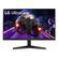 Front. LG - UltraGear 24" IPS LED FHD FreeSync Monitor with HDR (HDMI, DisplayPort) - Black.