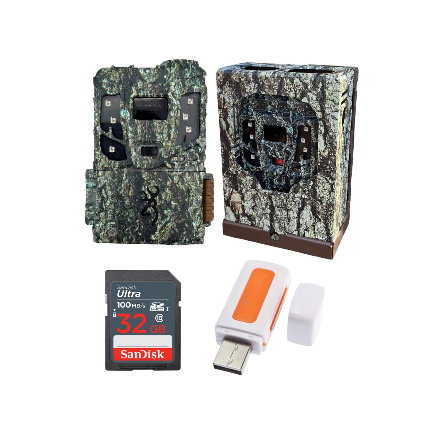 Browning - Pro Scout Max Extreme Trail Camera w/ Security Box and 32 GM MC & CR