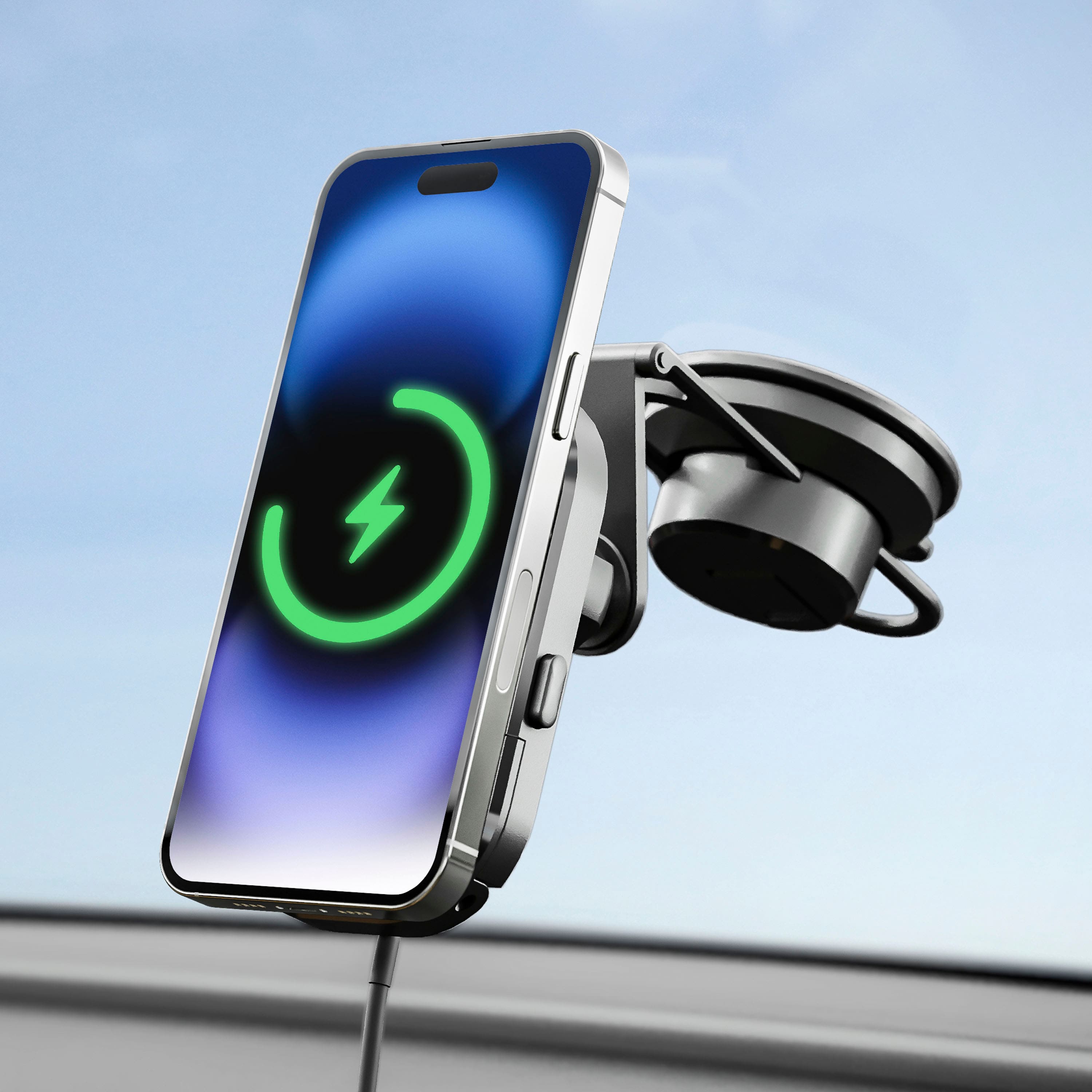 Alt View 16. Bracketron - PwrUp MagAlign Dash, Display & Vent Mnt - Black.