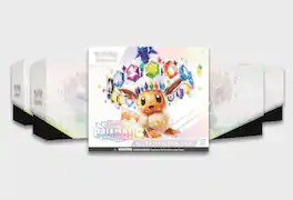 Pokémon - TCG: Scarlet & Violet Prismatic Evolutions ET Box 4 Pack bundle