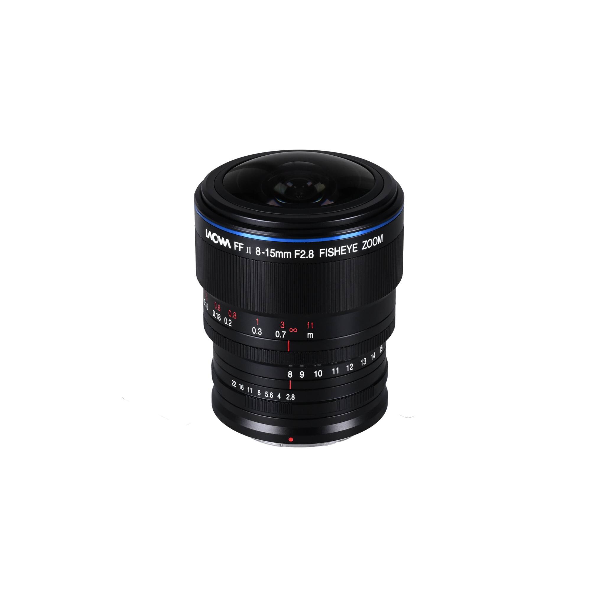 NOW FF II 8-15mm F2.8 FISHEYE ZOOM  
A 16 0.18 0.8 a 02 1 3 1t 0.3 DO 0.7 m | 8 9 10 a 18 I 11 a $.6 4 2.8 11 f N 13 12