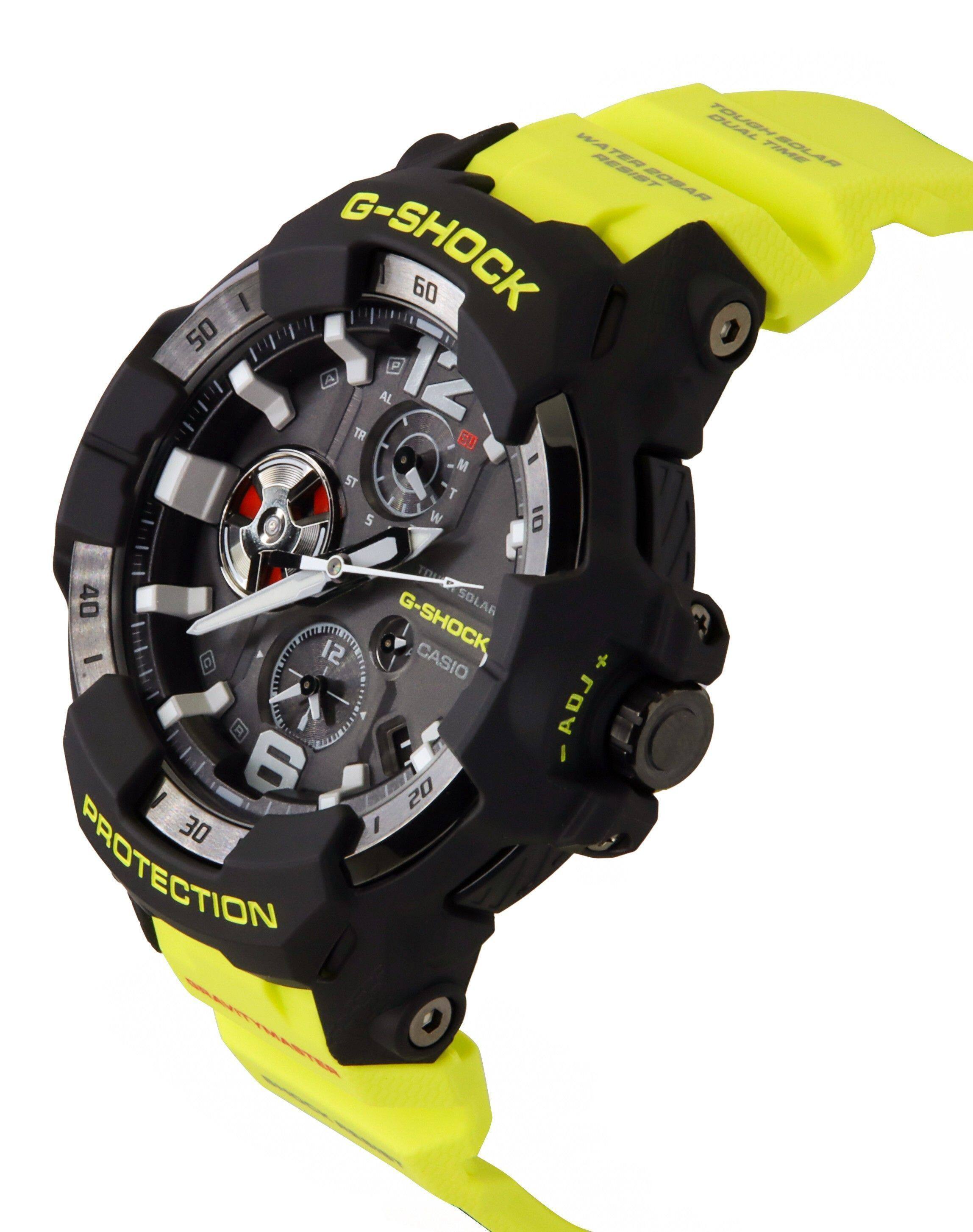 G-SHOCK  
WATER 200M RESIST  
DUAL TIME  
SOLAR  
PROTECTION  
CASIO