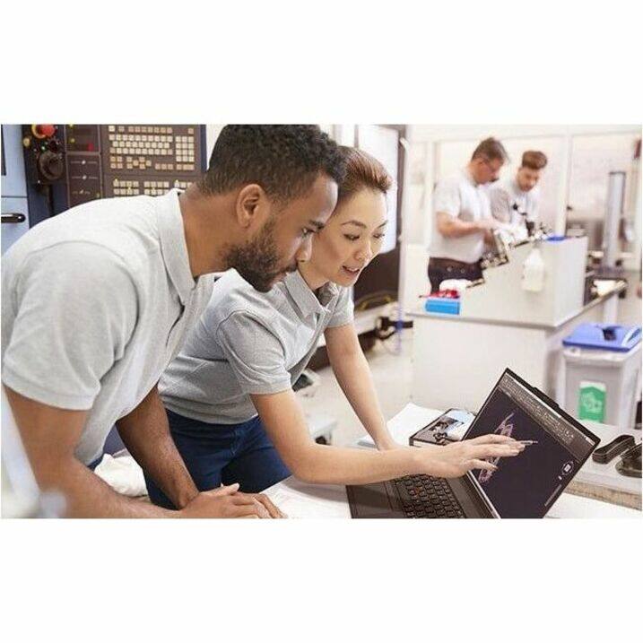 Alt View 1. Lenovo - Lenovo ThinkPad P16s Gen 3 21KS0043US 16" Mobile Workstation - WUXGA - Intel Core Ultra 7 165H - vPro Technology - 16 GB - Black.