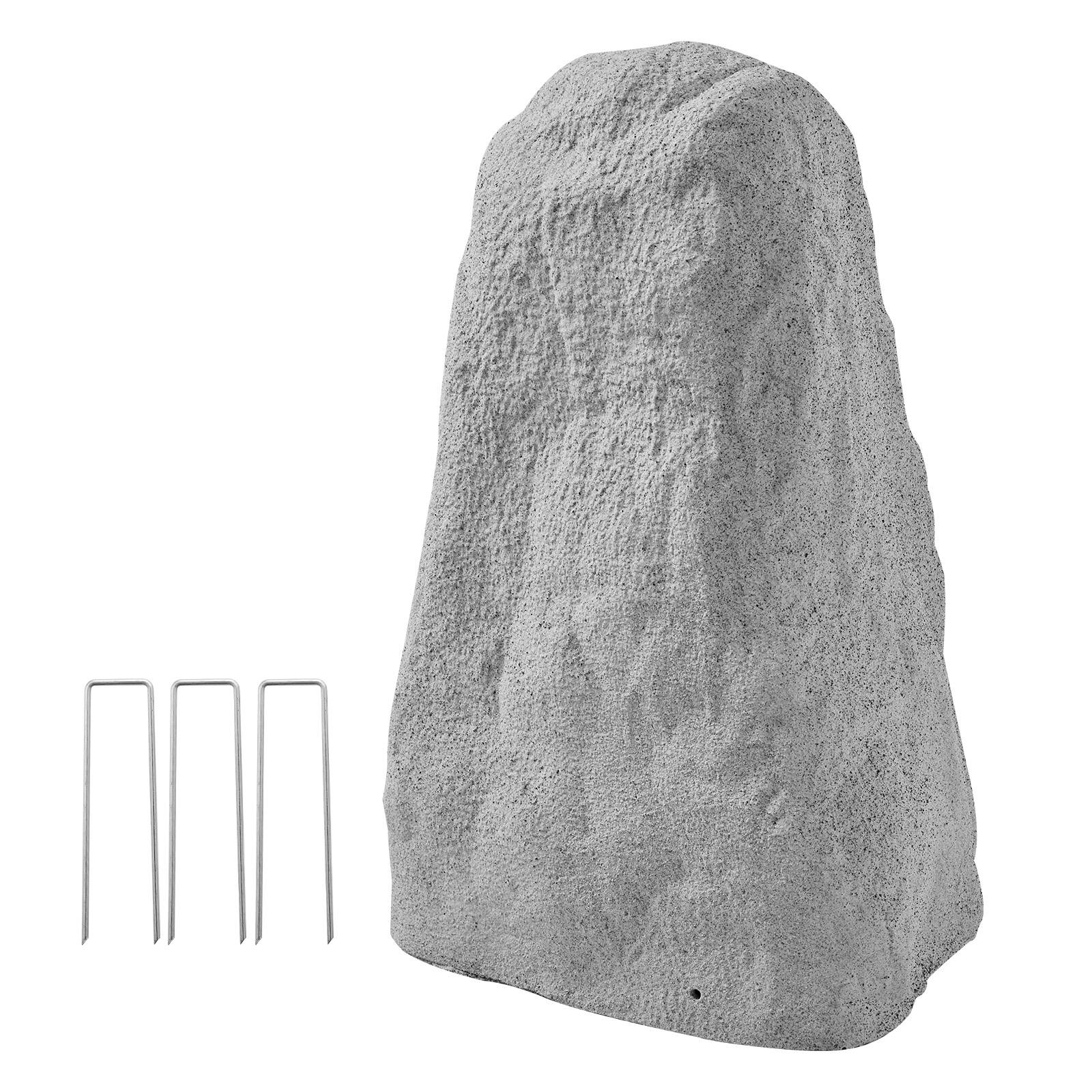Alt View 5. VEVOR - Faux Rock Cover, Outdoor Fake Rock Well Pump Cover, Realistic Natural Texture, Weather-Resistant Artificial Boulder - Light grey.