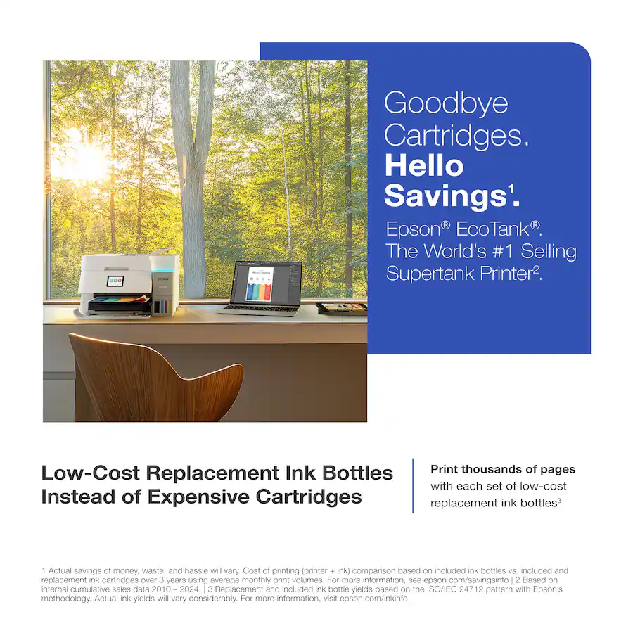 Epson EcoTank ET 4950 Wireless All in One Color Supertank Inkjet ...