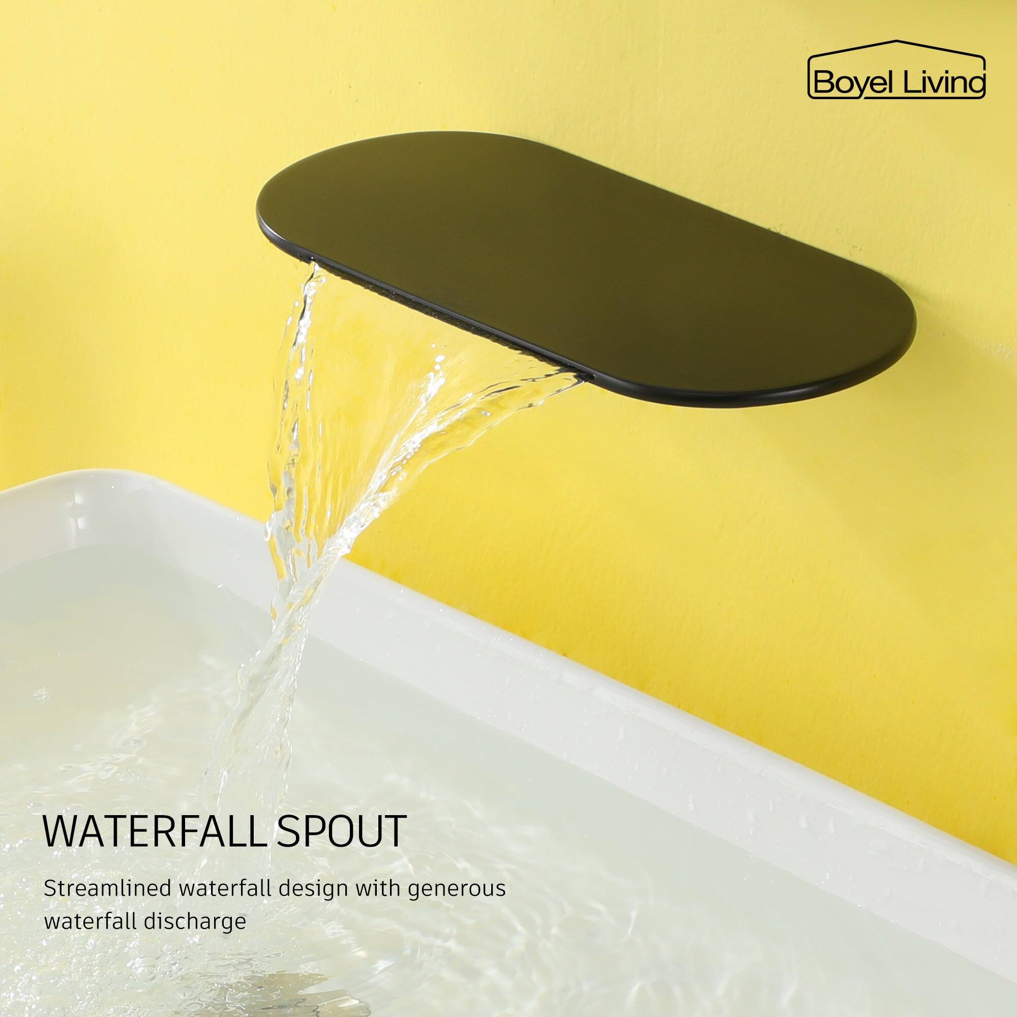 Boyel Living
WATERFALL SPOUT
Streamlined waterfall design with generous waterfall discharge