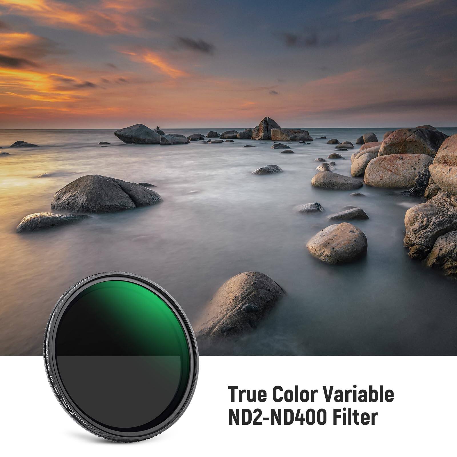 True Color Variable ND2-ND400 Filter