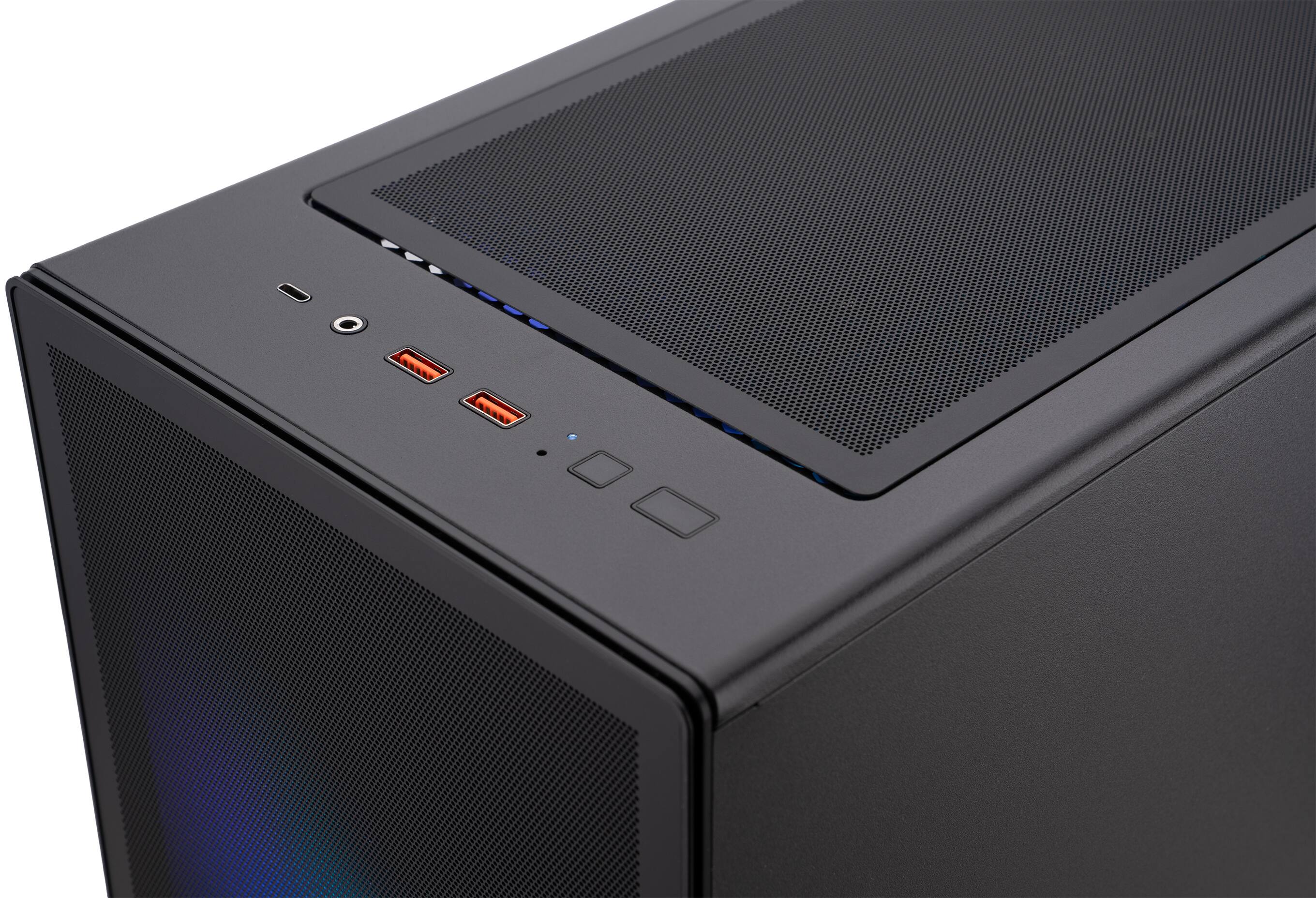 Alt View 1. ADVANCED BATTLESTATIONS - ABS Stratos Ruby Gaming PC - Windows 11 - AMD Ryzen 7 7800X3D - Radeon RX 9070 XT 16GB - 32GB DDR5 6400 - 1TB M.2 NVMe - black.