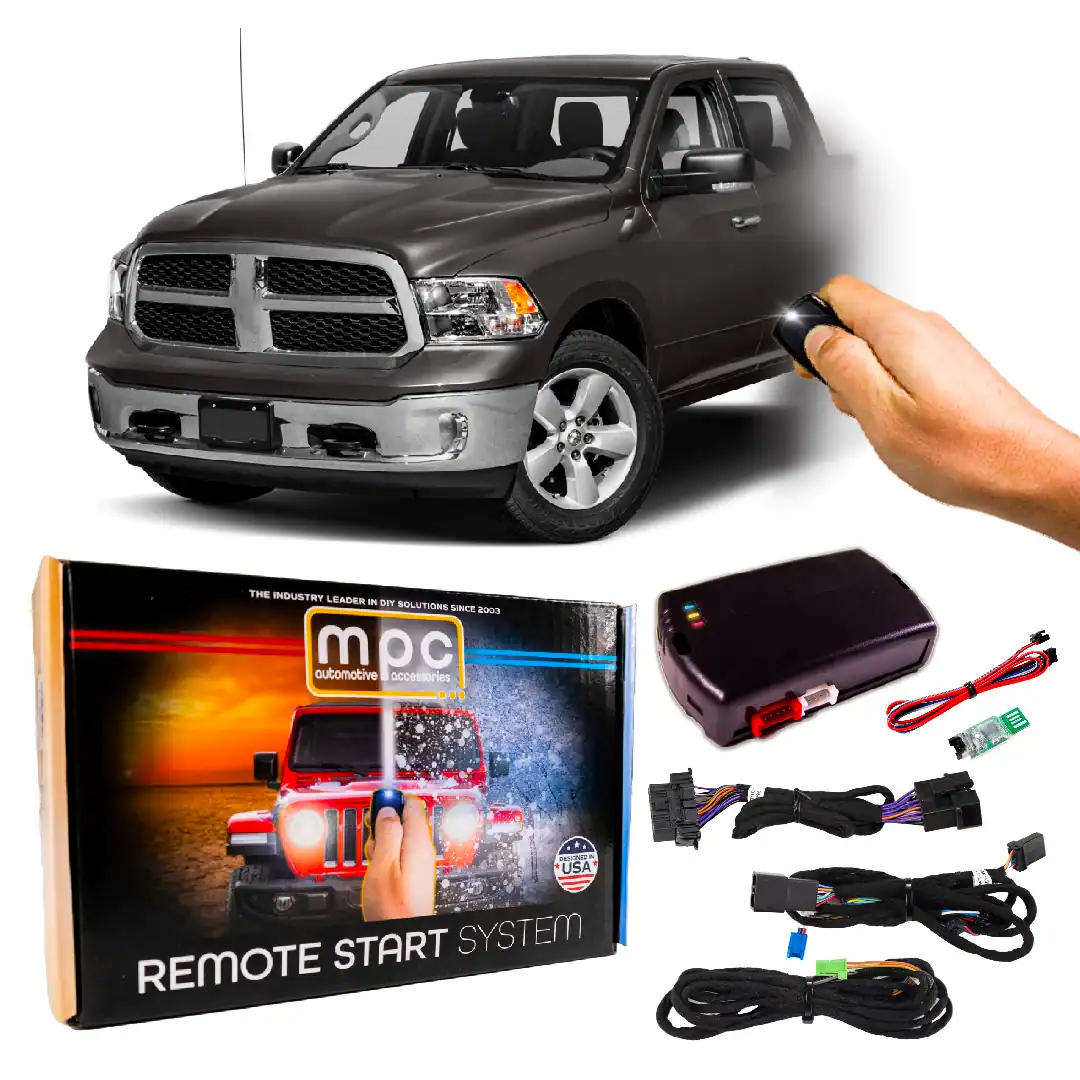 MPC - OEM Activated Remote Start For 2013-2017 RAM 1500 Gas/Diesel - Black