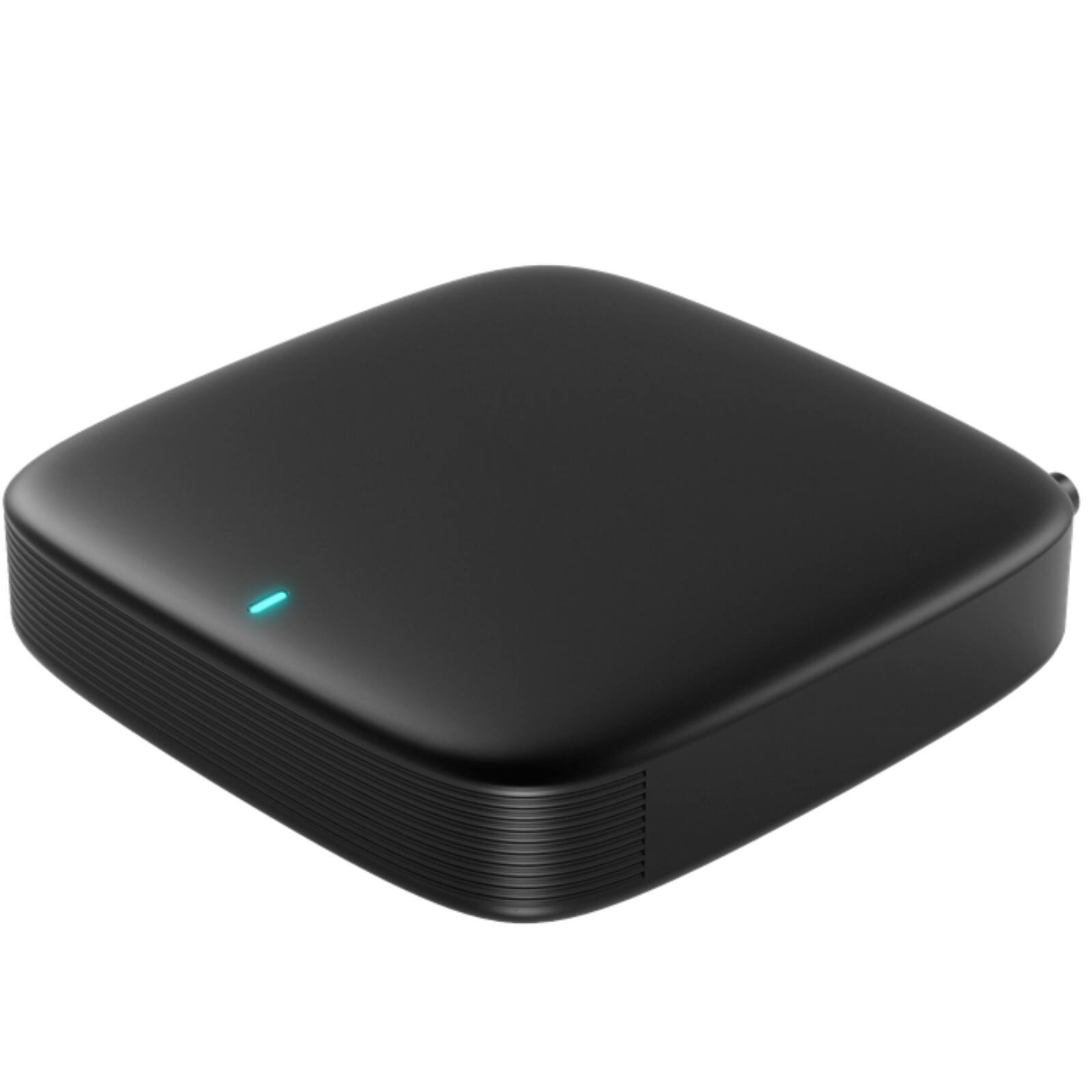 Angle. INFOMIR - MAG555 4K Google TV Streaming Media Player with Google Assistant Voice Remote, Dolby Audio, Chromecast Built-In, Wi-Fi - Black.