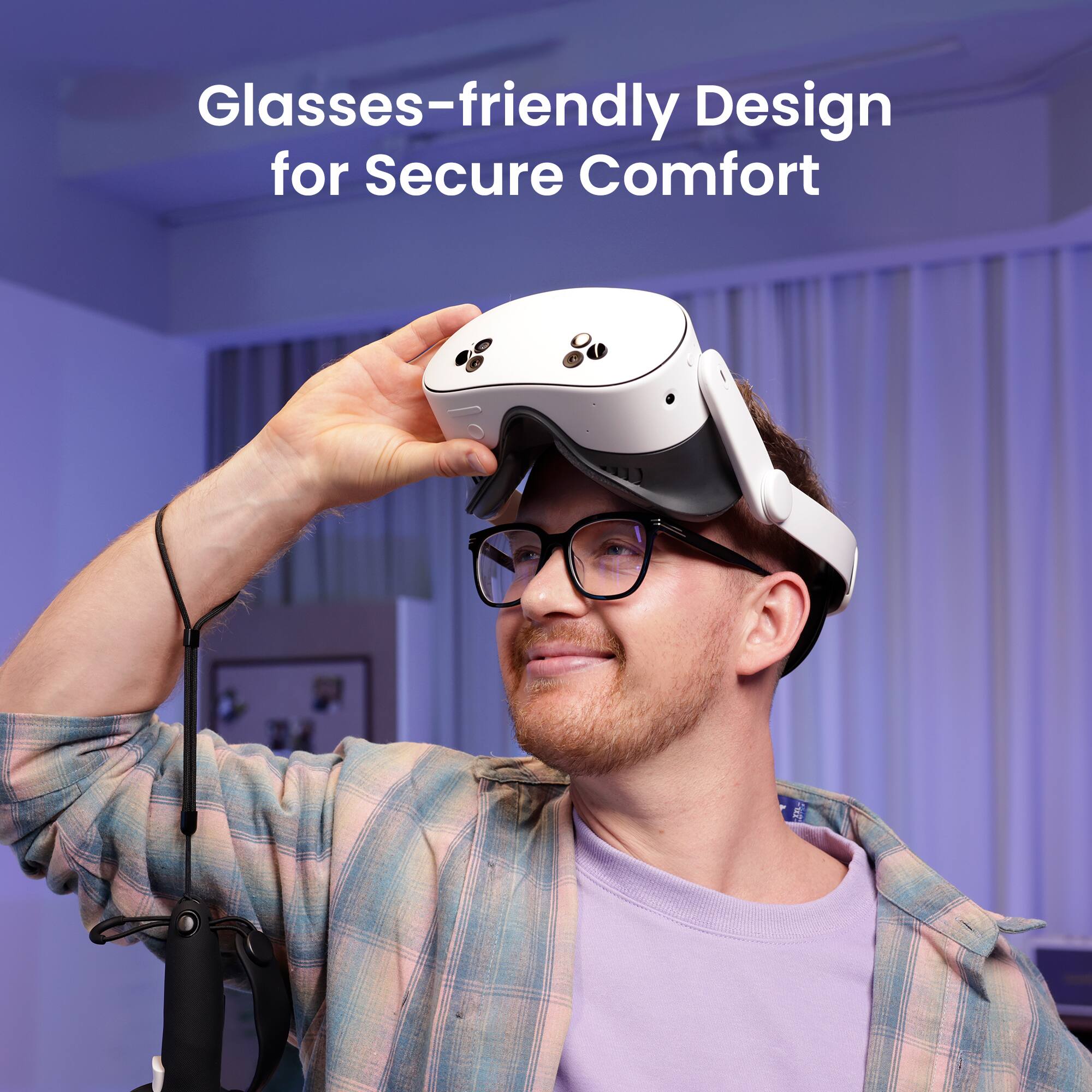 Glasses-friendly Design for Secure Comfort