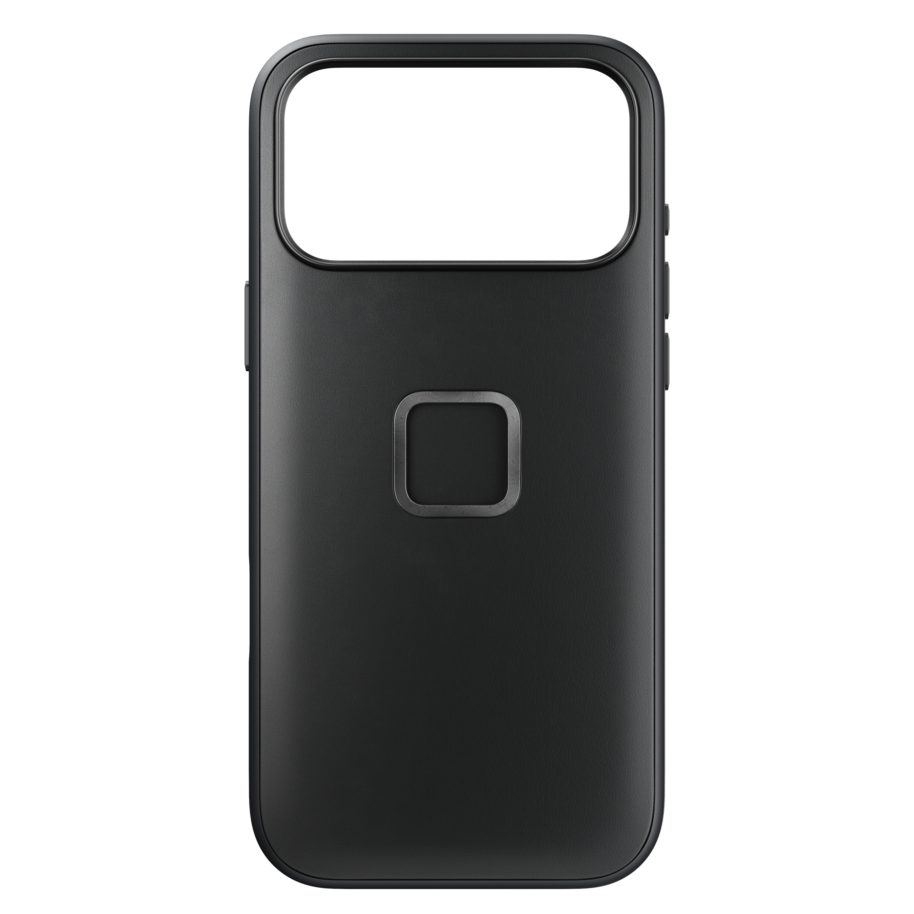 Front. Peak Design - Mobile Everyday Fabric Case Apple iPhone 17 Pro Max Black - Black.