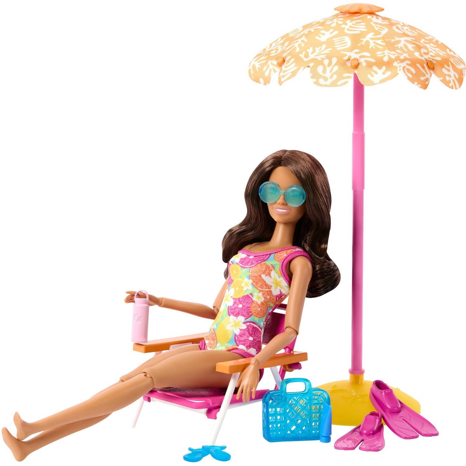 Alt View 1. Mattel - Barbie Summer Vacation Kayak Doll & Accessories Set   - COLLECTIBLES - Multicolor.