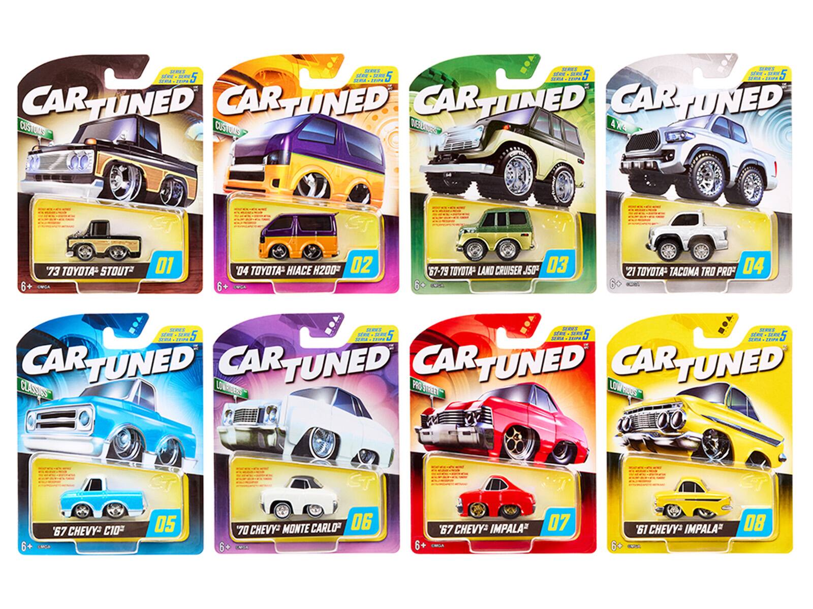 Car Tuned - Hobby/Alt 2025 Series 5 Set of 8 Pieces Diecast Model Cars by CarTuned