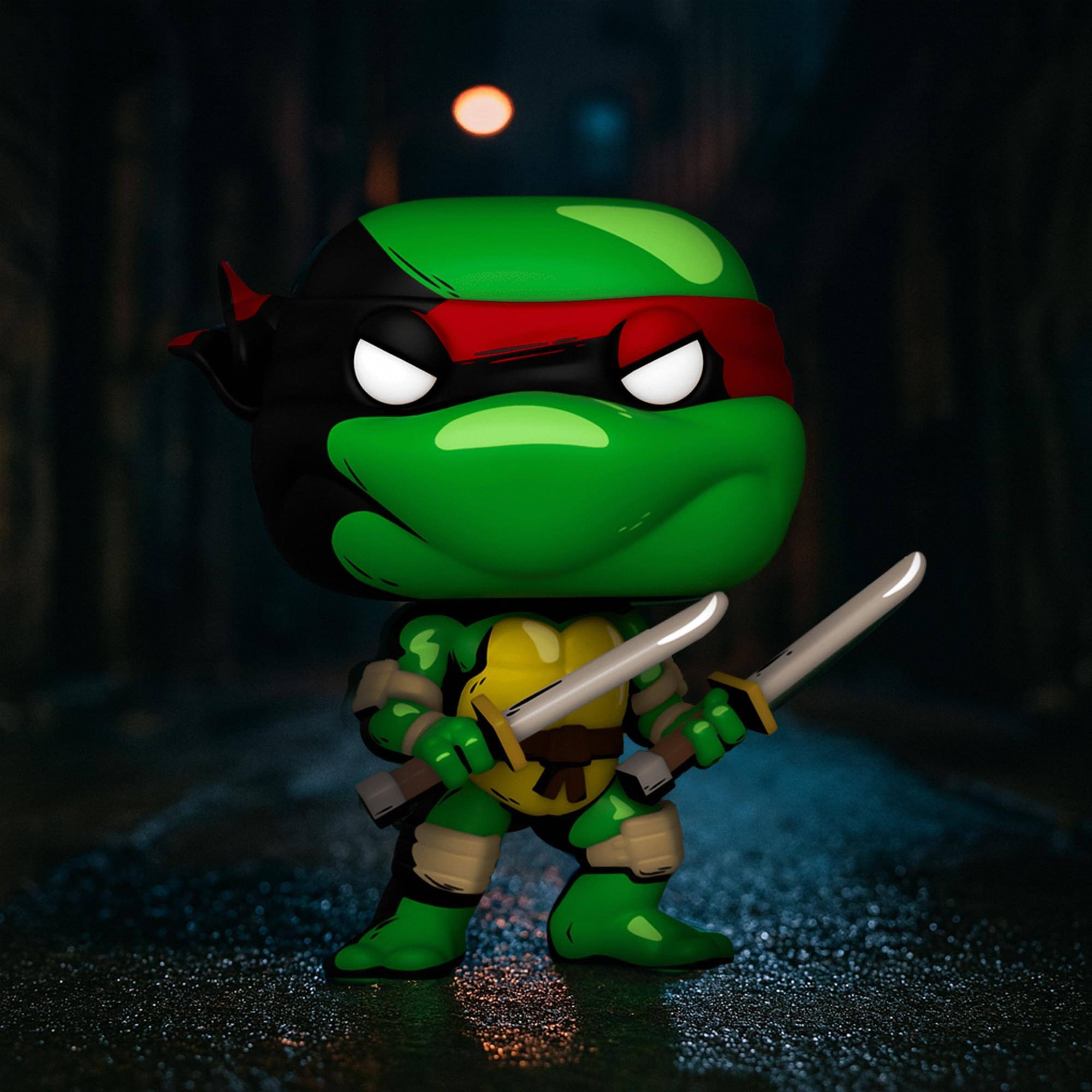 Alt View 2. Funko - TMNT Funko POP Vinyl Figure | Leonardo PX Exclusive - Green.