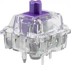 Front. Glorious - Lubed Mechanical Keyboard 5-pin Hot Swappable Switches (110x) - Mako.