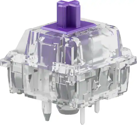 Front. Glorious - Lubed Mechanical Keyboard 5-pin Hot Swappable Switches (110x) - Mako.