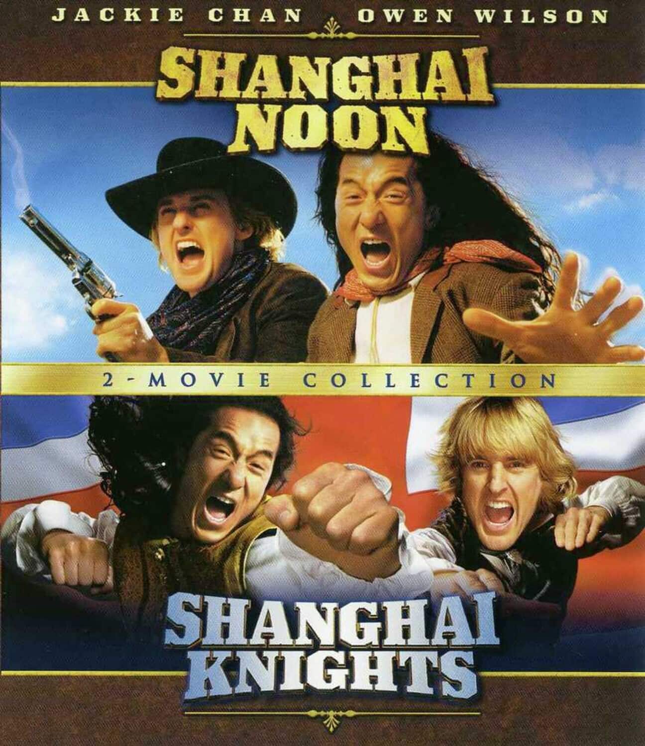 Shanghai Noon / Shanghai Knights: 2-Movie Collection  - BLU-RAY