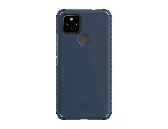 Front. Incipio - Incipio Grip Case for Google Pixel 4a (5G) - Midnight Blue.