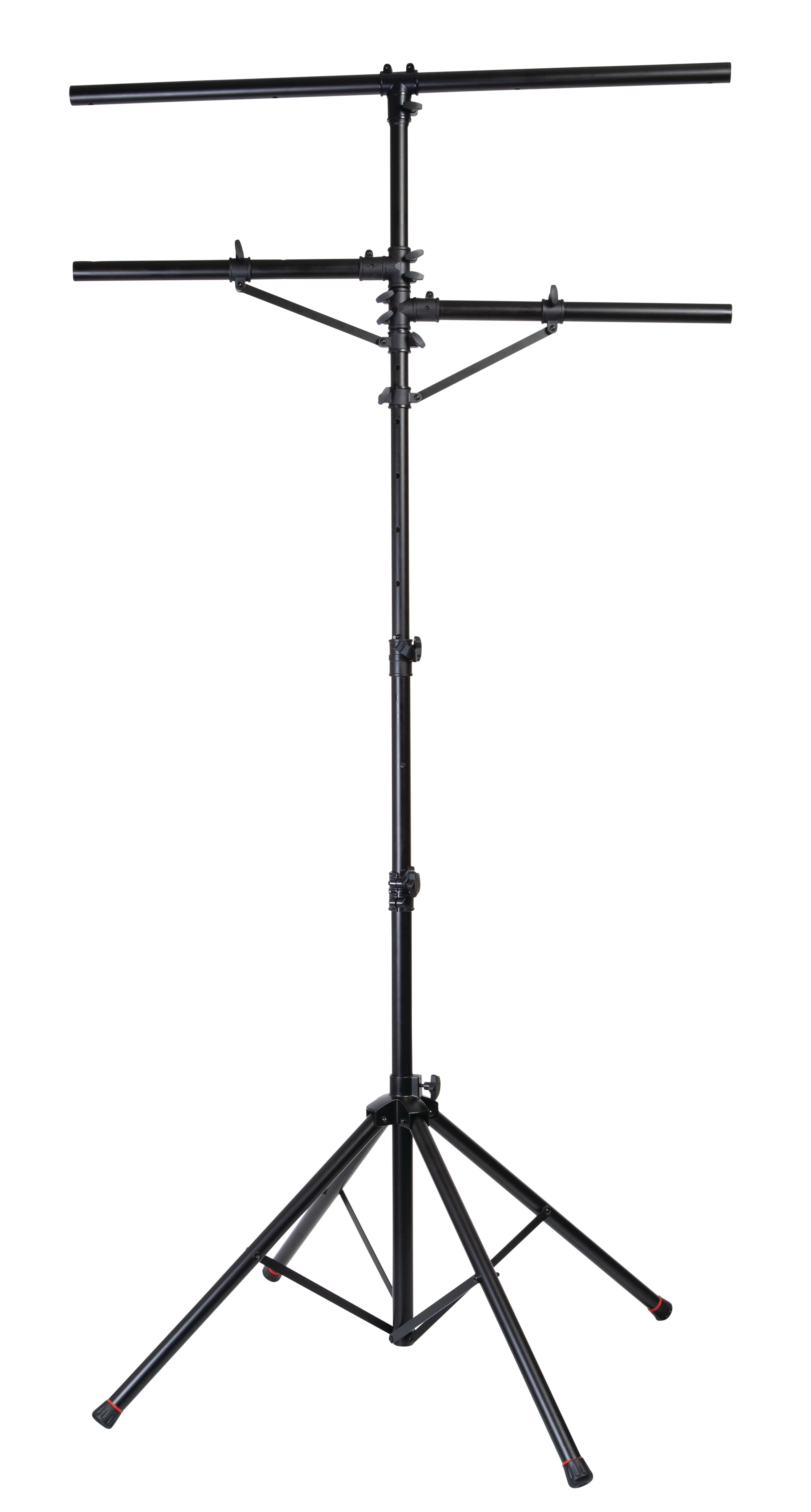 Gator Frameworks - Tree-Style Light Stand with Quad Leg Base - Single, Lightweight and Collapsible, for Smaller Stages, Venues, Events