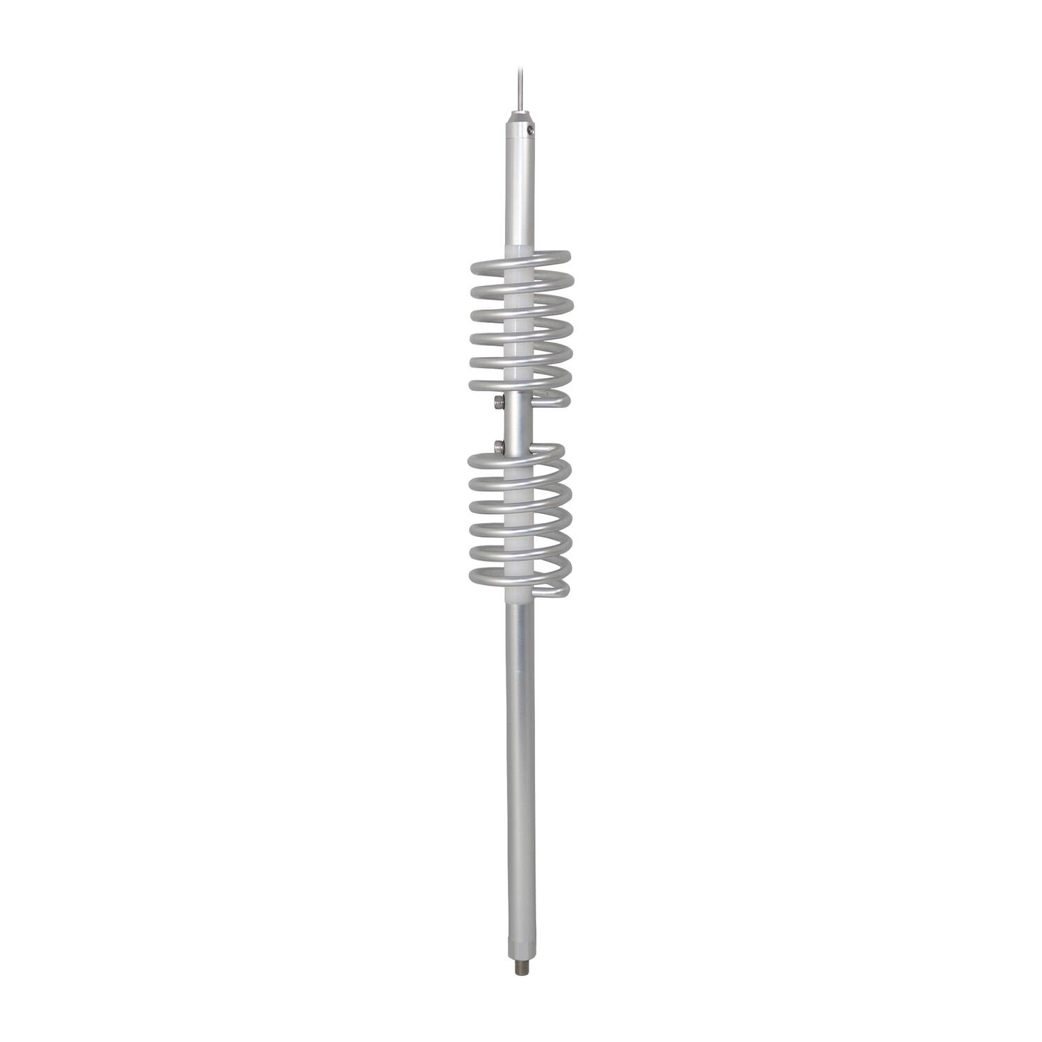Alt View 6. Tram - Tram TCT-9 15,000-Watt TramCat Trucker Twin-Coil Aluminum CB Antenna with 42-1/4-In. Stainless Steel Whip and 9-In. - Silver.