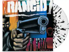 Rancid - Rancid - 93 - Anniversary Edition - White w/Black Splatter - VINYL LP
