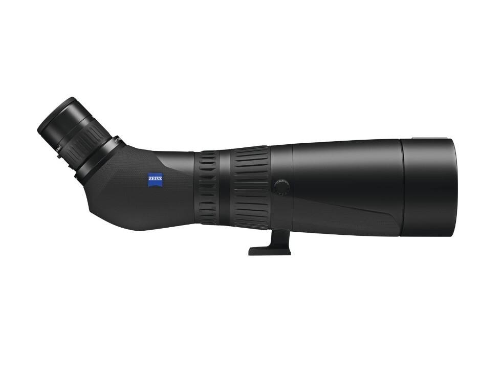 Left. ZEISS - Zeiss Victory Harpia 95mm Spotting Scope (Angled Viewing/Eyepiece Required) - Black.