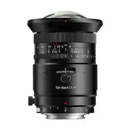 TTArtisan - 17mm f/4 Tilt Shift Lens for Sony E, Black