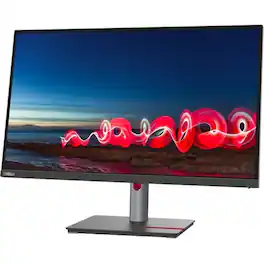 Lenovo - ThinkVision T27h-30 27" QHD IPS 60Hz 6ms LCD Monitor - 2560 x 1440 QHD Display @ 60Hz - In-plane Switching (IPS) - Raven Black