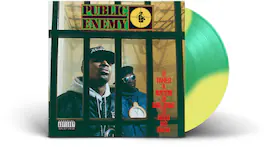 Public Enemy - It Takes A Nation Of Millions - Limited Yellow & Green Colored Vinyl - VINYL LP