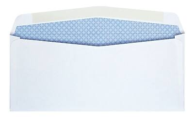 Alt View 1. Quality Park - Flap-Stik Security Tinted #10 Window Envelope, 4 1/2" x 9 1/2", 500/Box - White.