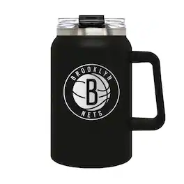 Great American Products - Brooklyn Nets 50oz. Coach Insulated Tumbler Mug - Multicolor