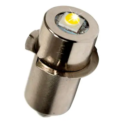 Front. HQRP - HQRP P13.5s LED Bulb 3W 180lm 6-24V for DeWalt DW908/DW919/DW906/DW918/DW904/DW902.