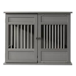 New Age Pet - ECOFLEX Horizon Dog Crate - Grey Medium