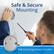 Safe & Secure Mounting Wall-mounting screws included