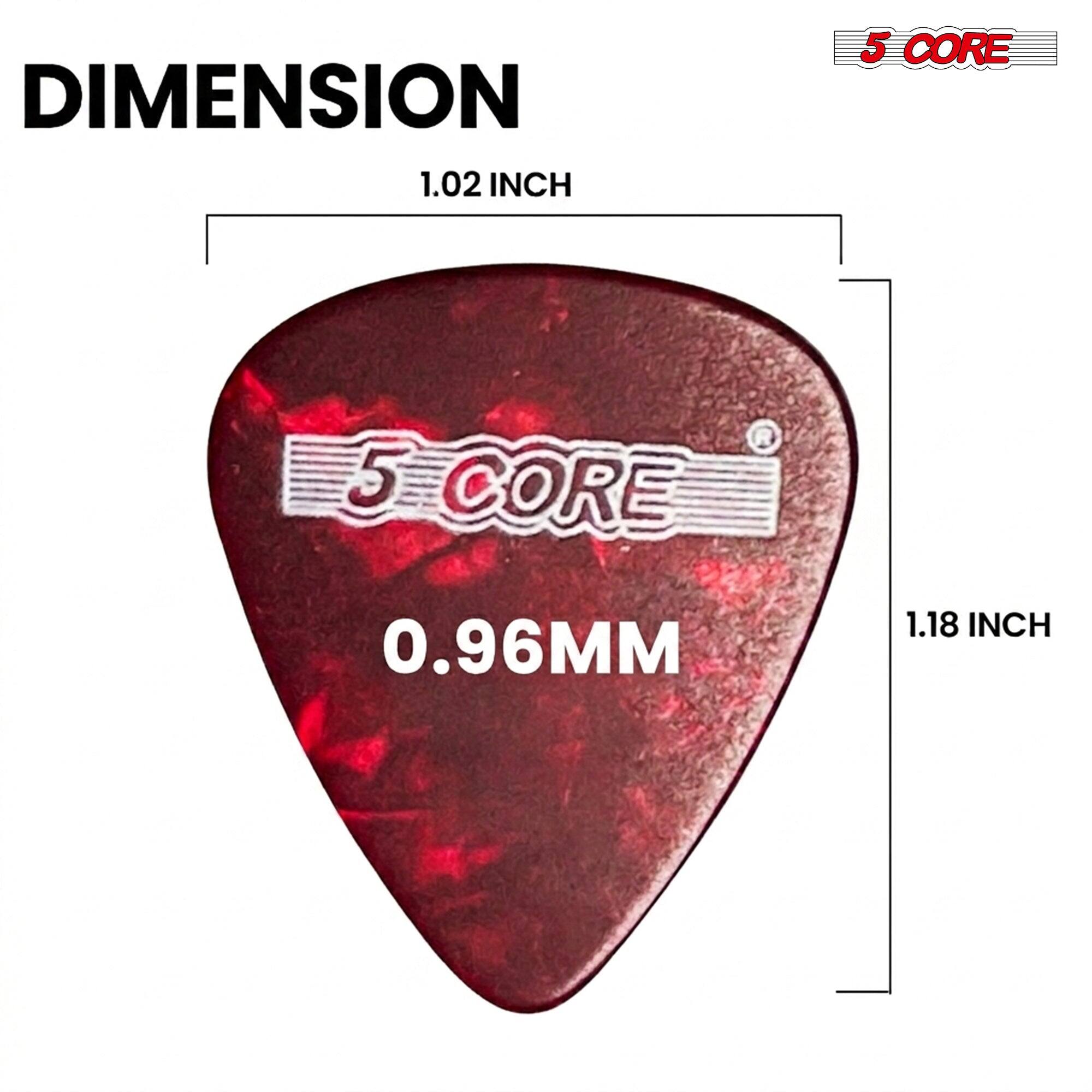 DIMENSION  
1.02 INCH  
5 CORE  
0.96MM  
1.18 INCH