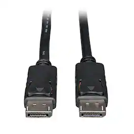 Tripp Lite - DisplayPort 1.4 Cable w Latching Connectors 8K HDR M/M 1ft