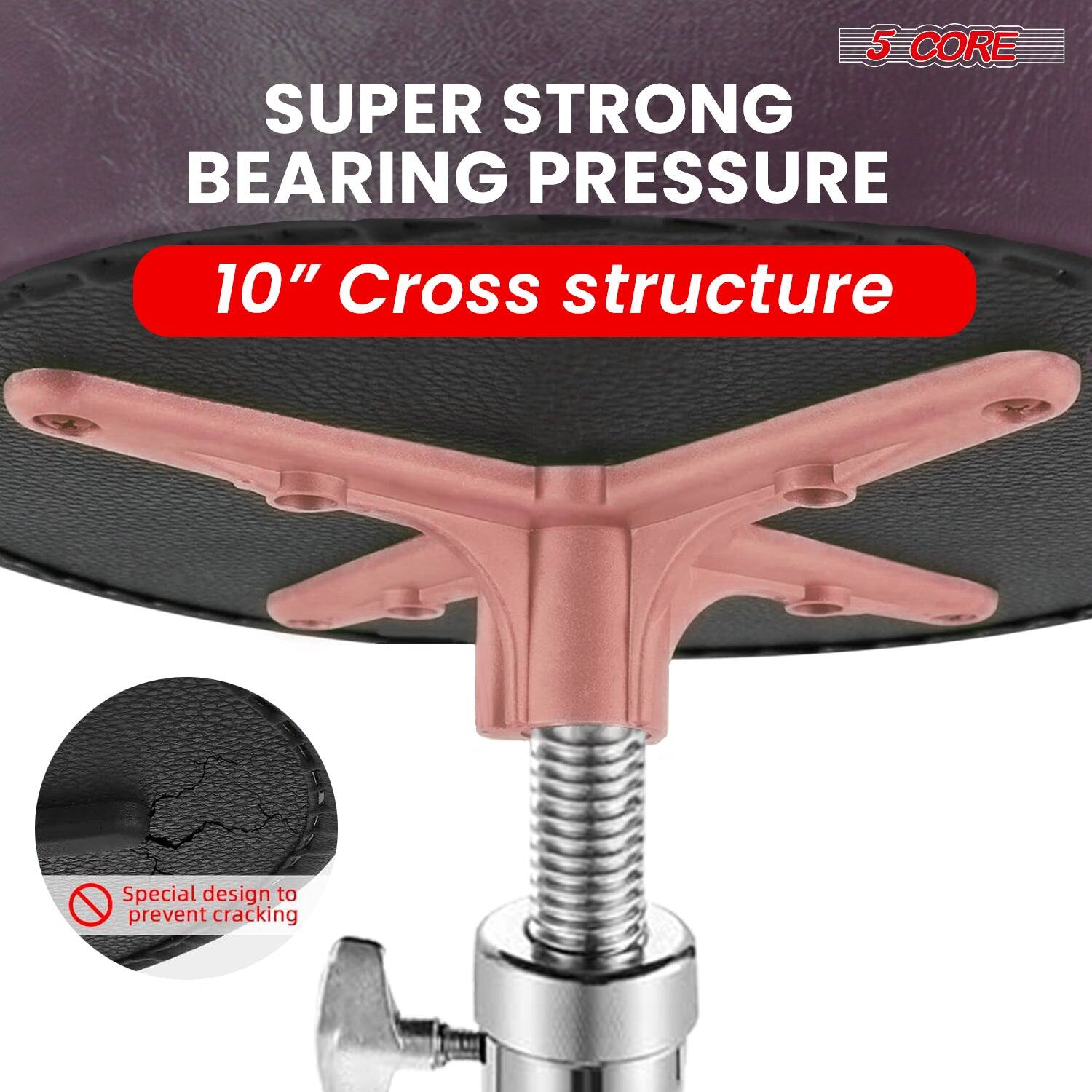 5 CORE

SUPER STRONG BEARING PRESSURE

10" Cross structure

Special design to prevent cracking