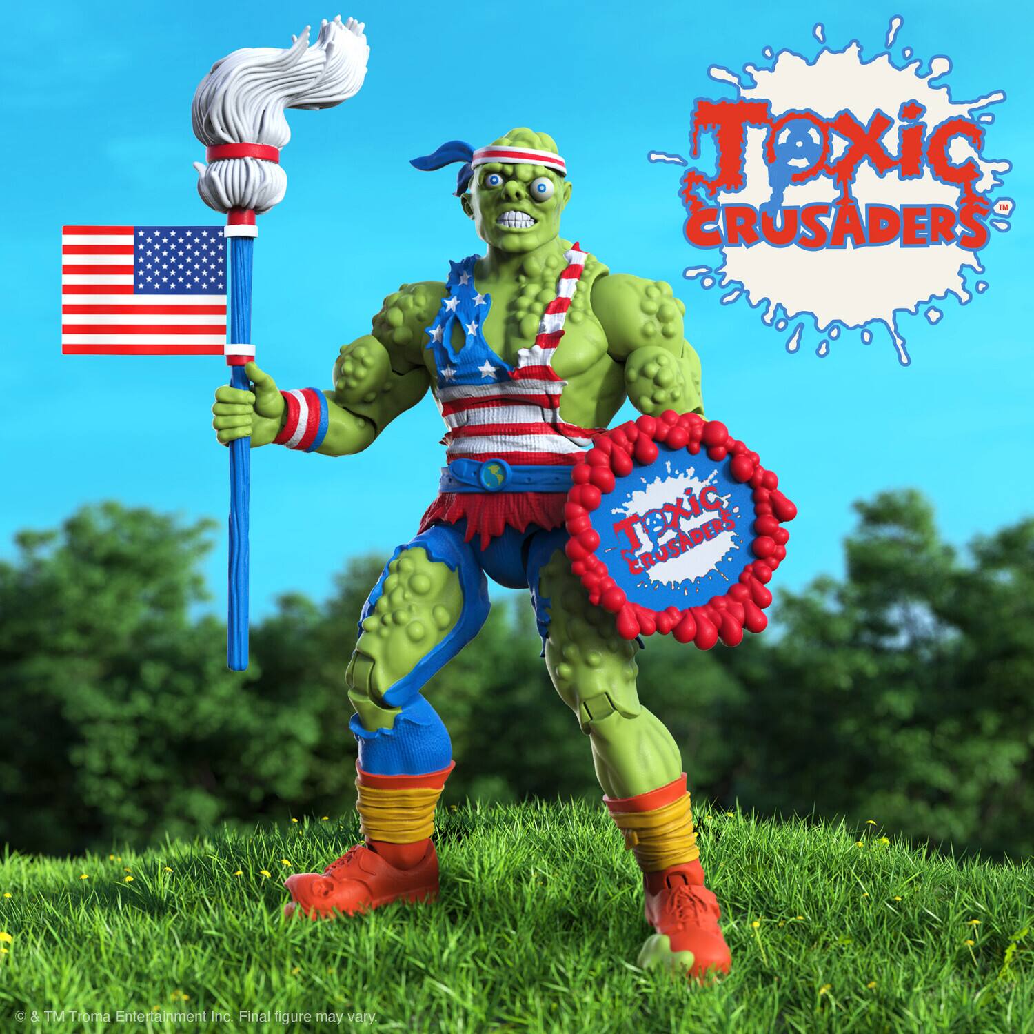 Toxic Crusaders Crusaders C & TM Troma Entertainment Inc. Final figure may vary.