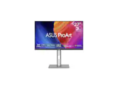 27" 3 Year Warranty ASUS ProArt
QHD 97% Mac Colors USB-C 144Hz DCI-P3 M Model P3 Color PD 96W
VESA INITION DisplayHDR 400
calman VERIFIED