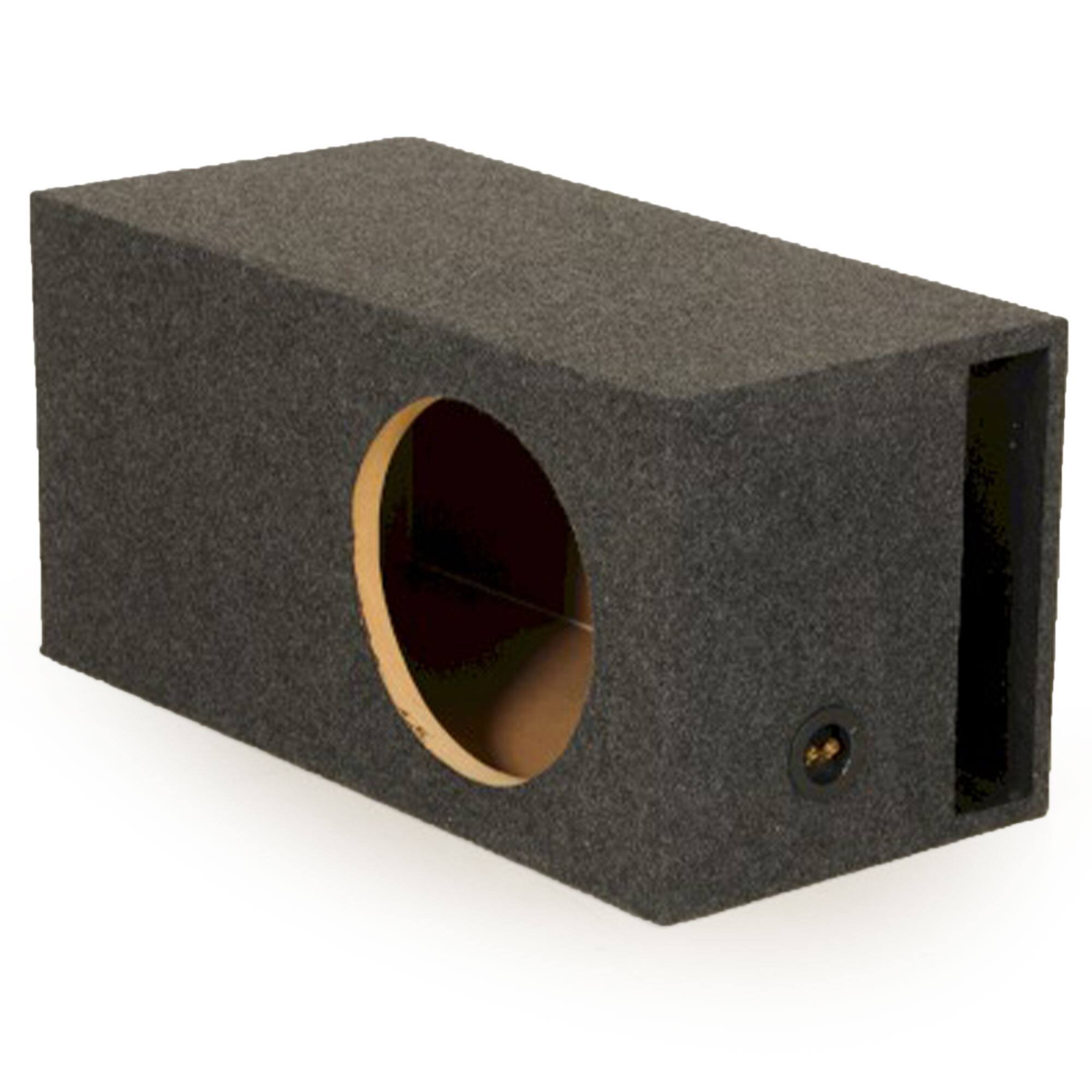 Alt View 10. QPower - QPower 15" Heavy Duty Single Vented Extra Large Vehicle Subwoofer Enclosure Box - Gray.