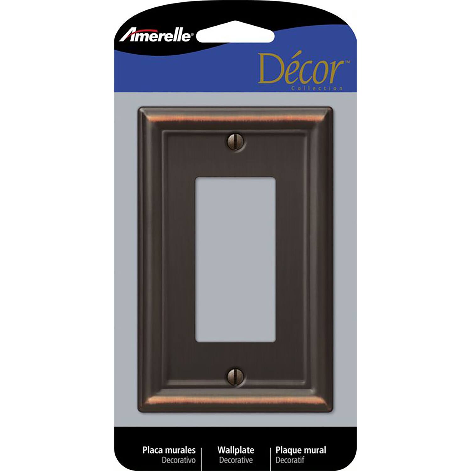 Amerelle Décor Collection  
Placa murales Decorativo  
Wallplate Decorative  
Plaque mural Décoratif