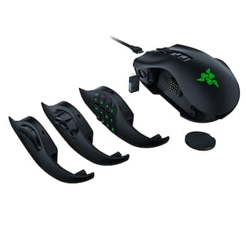 Razer Naga V2 Pro MMO Optical Gaming Mouse with Interchangeable Razer Naga V2 Pro MMO Optical Gaming Mouse with Interchangeable